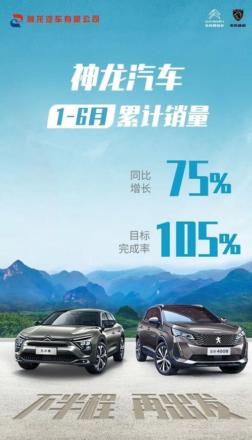 神龍汽車上半年銷量破四萬輛，同比增長75%背后的崛起之路